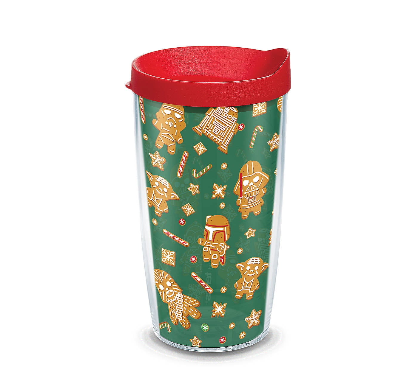 Tervis FA-LA-LA Christmas Holiday Insulated Tumbler - 24oz Double Wall, Keeps Drinks Hot & Cold