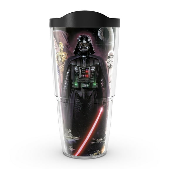 Tervis Star Wars Collage Made in USA Double Walled  Insulated Tumbler Travel Cup Keeps Drinks Cold & Hot, 24oz, Classic