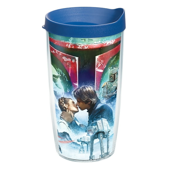Tervis Star Wars Empire 40th Anniversary Collage Made in USA Double Walled Insulated Travel Tumbler, Classic 16oz