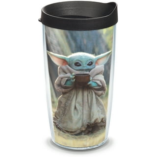 Baby Yoda Star Wars Hand Painted Space The Mandalorian The Child Gift For  Lover Day Travel Tumbler All Over Print - Teeruto