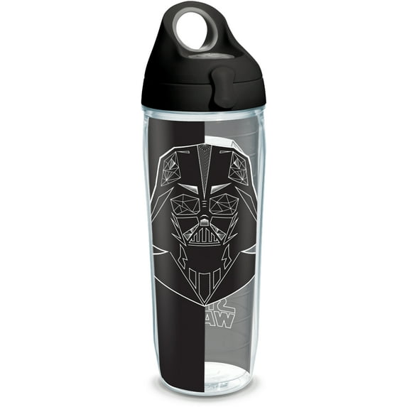 Tervis Star Wars Vader Trooper Made in USA Double Walled Insulated Tumbler Travel Cup Keeps Drinks Cold & Hot, 24oz Water Bottle, Classic