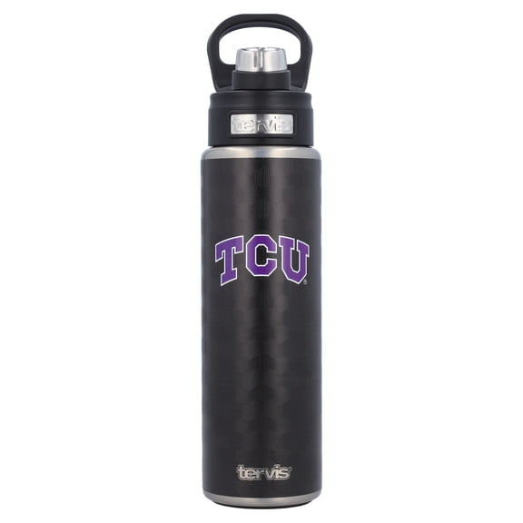 Tervis TCU Horned Frogs 24oz. Weave Stainless Steel Wide Mouth Bottle