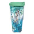 thumbnail image 1 of Tervis  Teal Splash Made in USA Double Walled Insulated Travel Tumbler, Classic 24oz, 1 of 9