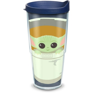Tervis The Mandalorian Child in Carrier Made in USA Double Walled Insulated Travel Tumbler, Classic 24oz