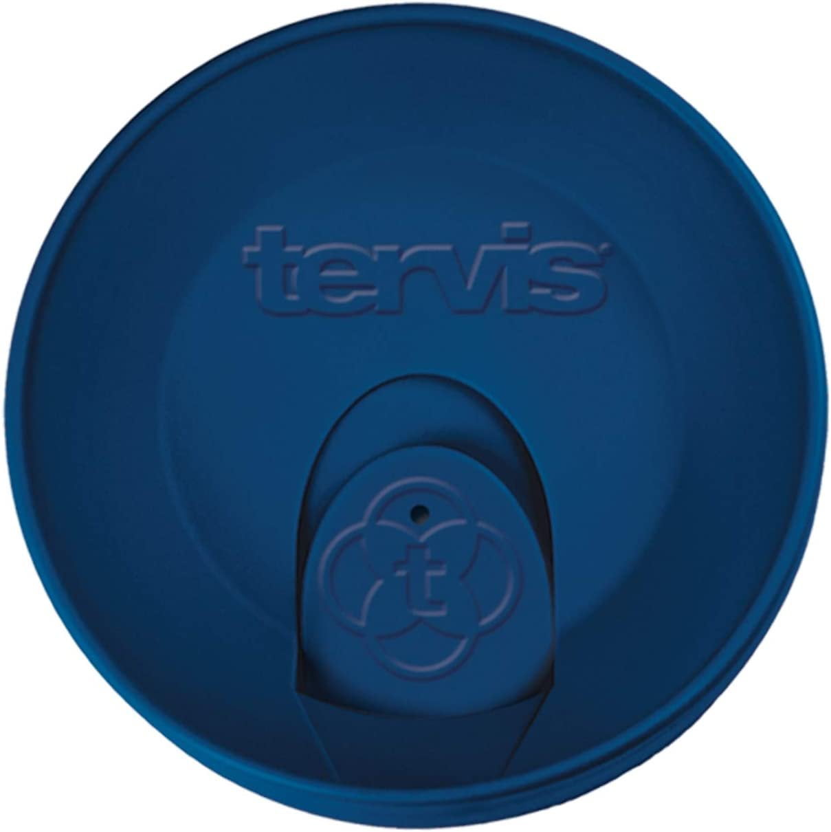 Tervis 16 oz Navy Travel Lid with Cup Closing Top Walmart com