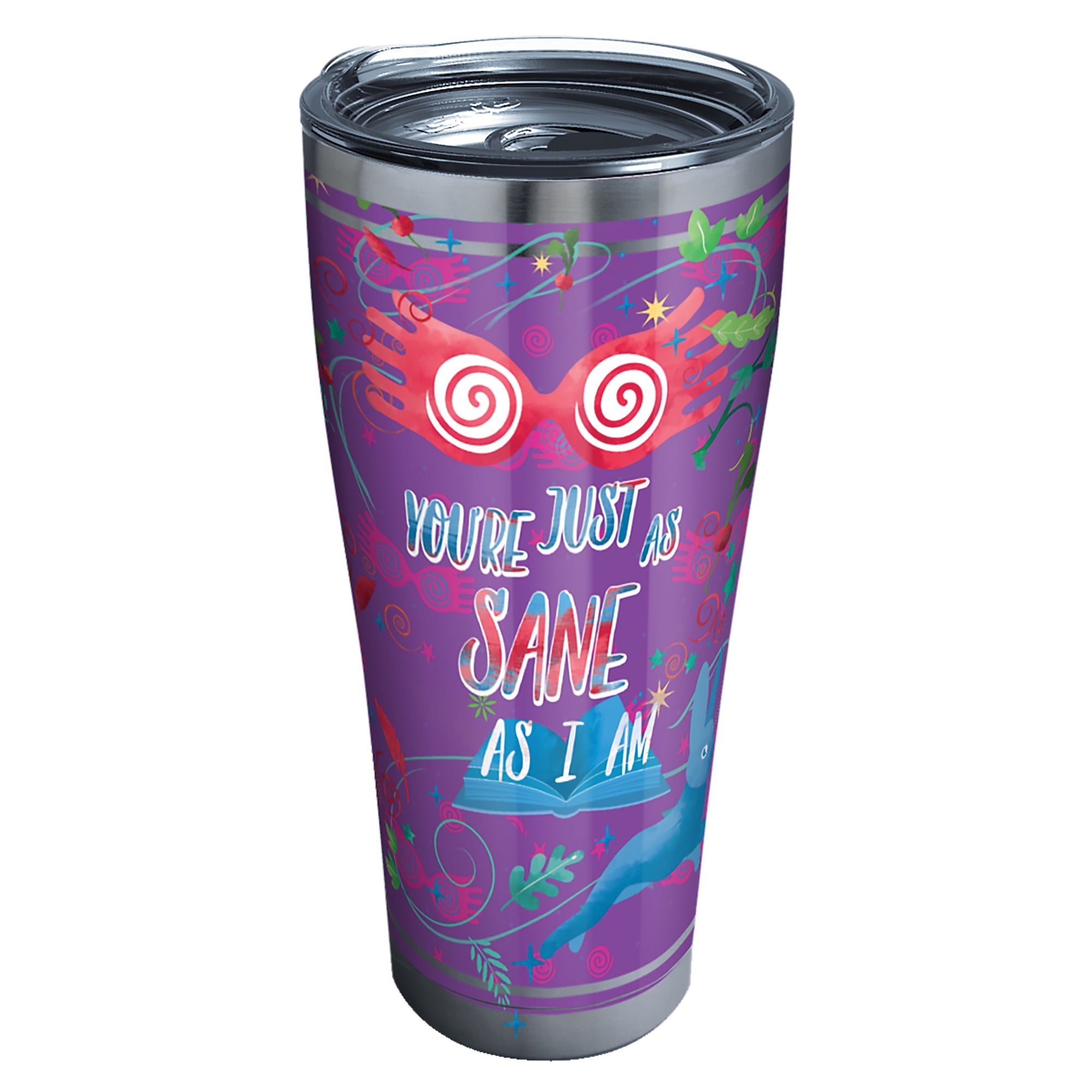 Tervis Triple Walled Harry Potter - Luna Lovegood Quote Insulated Tumbler Cup Keeps Drinks Cold & Hot, 30oz, Stainless Steel