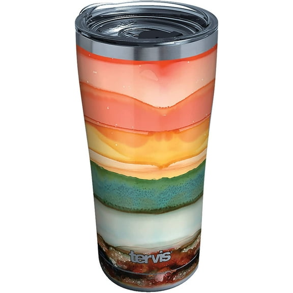Tervis Inkreel Evening Tides Insulated Tumbler Cup - Triple Wall - 20 oz Stainless Steel