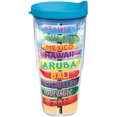 thumbnail image 1 of Tervis Tropical Destination Signs Made in USA Double Walled  Insulated Tumbler Travel Cup Keeps Drinks Cold & Hot, 24oz, Clear, 1 of 9