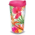 thumbnail image 1 of Tervis Tropical Hibiscus Photo Made in USA Double Walled Insulated Travel Tumbler, Clear 16oz, 1 of 9