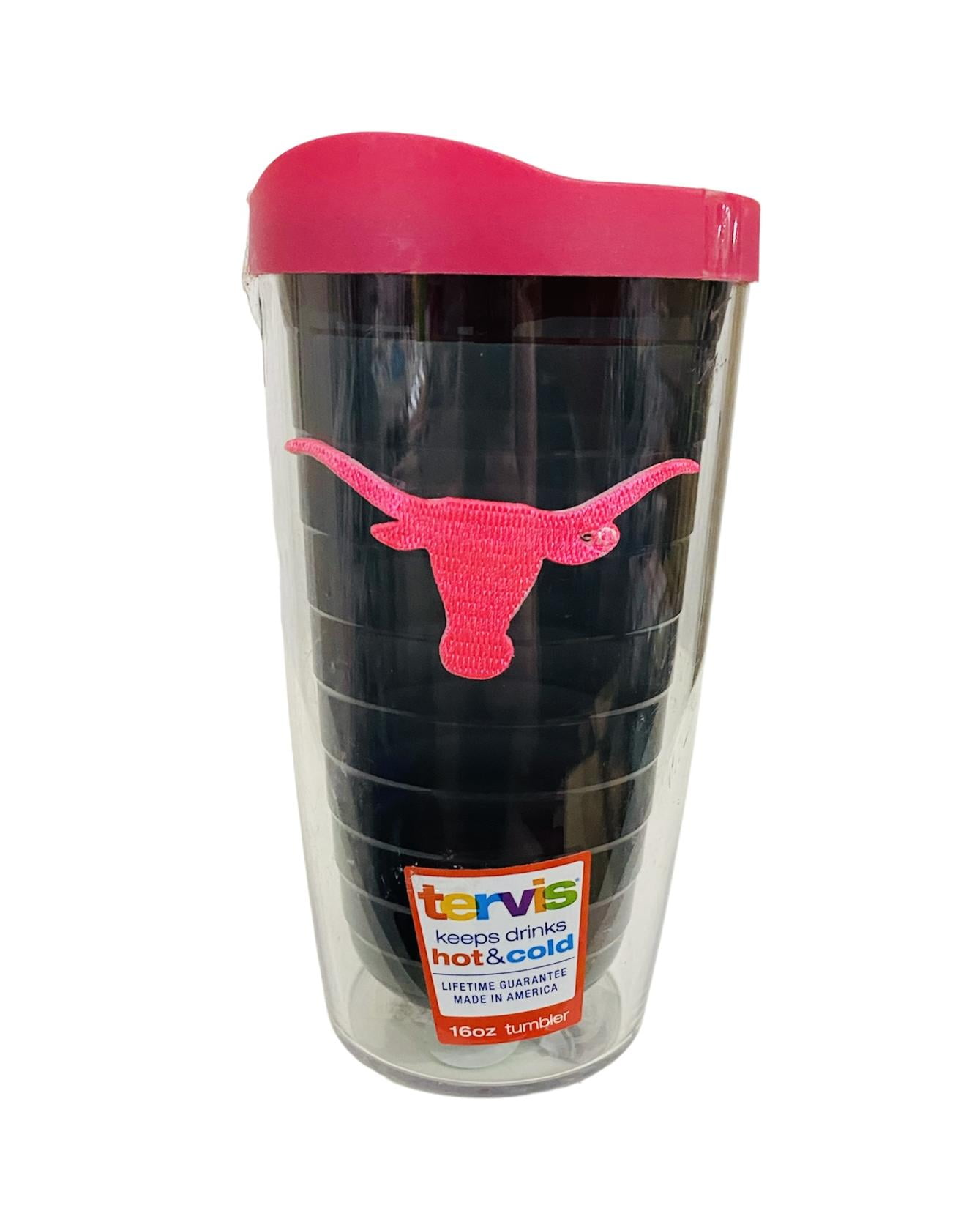 Tervis Red Roses Tervis Tumbler Texas Longhorns Black/Pink with Lid 16 oz. - Walmart.com