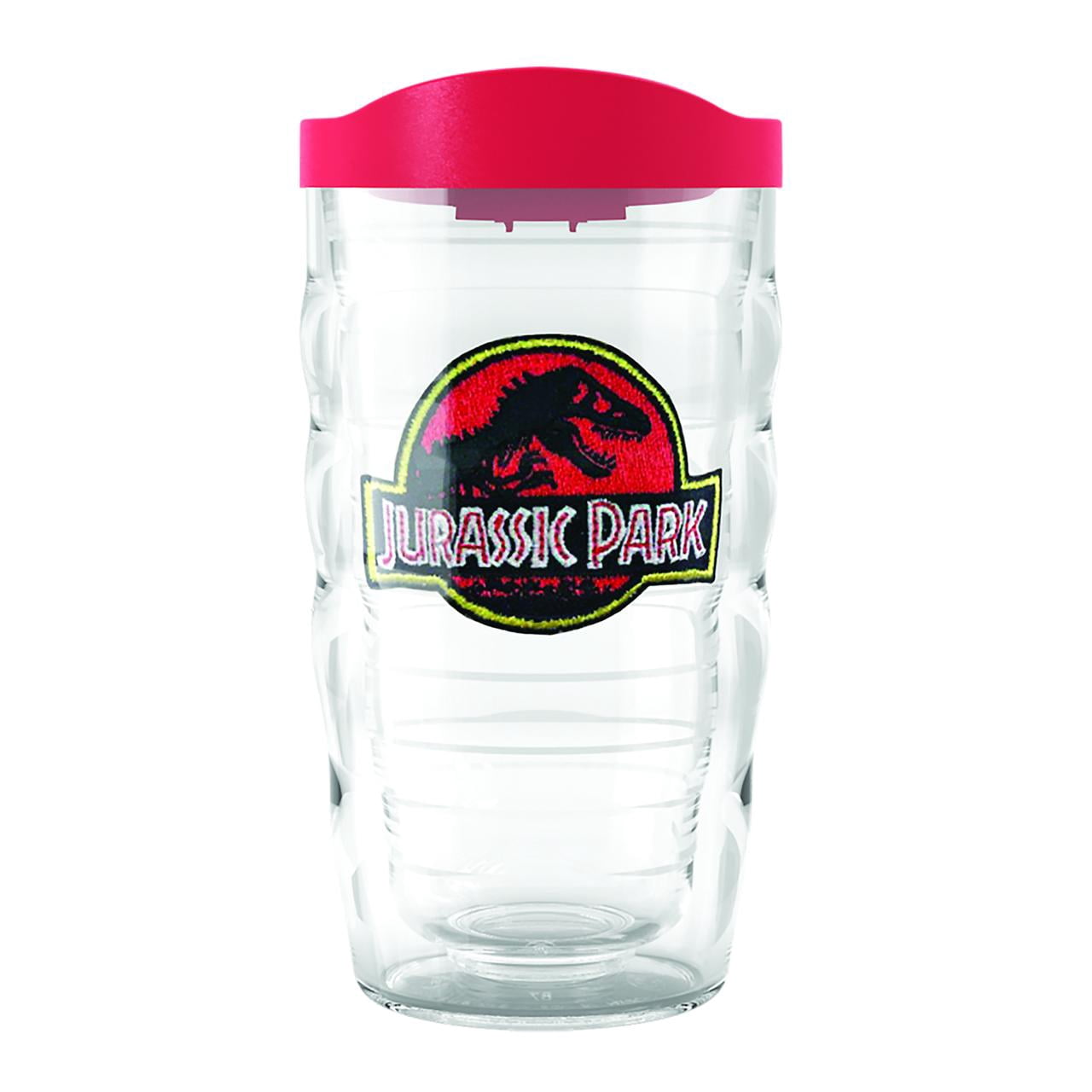Tervis Universal Jurassic Logo Made in USA Double Walled  Insulated Tumbler Travel Cup Keeps Drinks Cold & Hot, 10oz Wavy, Classic