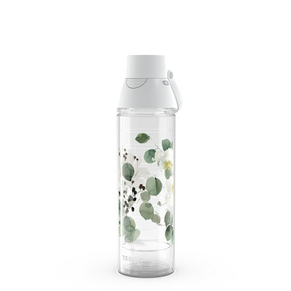 Tervis Venture Lite Kelly Ventura Eucalyptus Made in USA Double Walled Insulated Tumbler Travel Cup Keeps Drinks Cold & Hot, 24oz Water Bottle, Classic