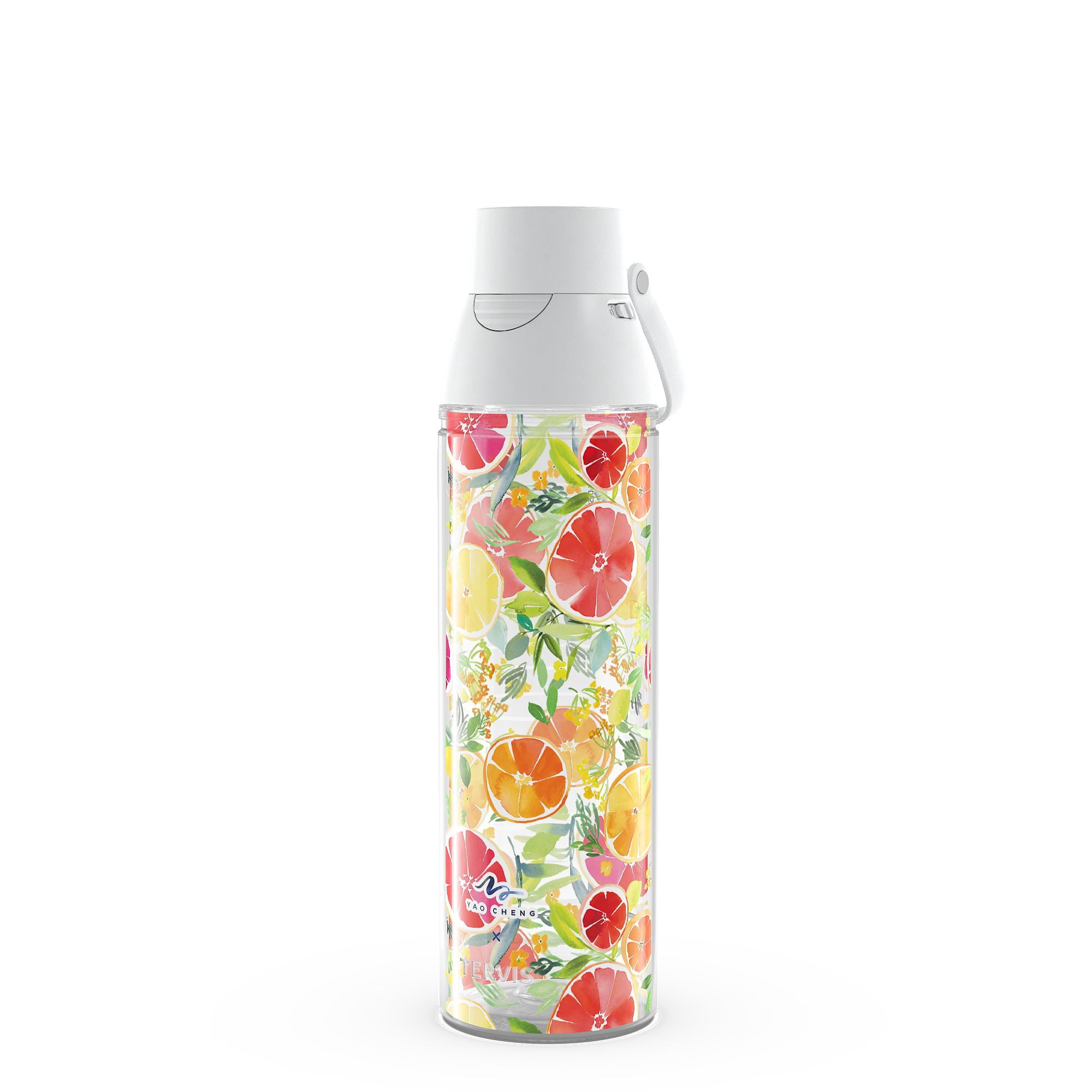 Tervis Venture Lite Yao Cheng - Citrus Made in USA Double Walled  Insulated Tumbler Travel Cup Keeps Drinks Cold & Hot, 24oz Water Bottle, Classic