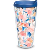 Tervis Yao Cheng - Sand and Sea Made in USA Double Walled Insulated Travel Tumbler, Classic 24oz