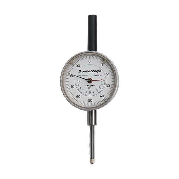 Tesa Brown & Sharpe Dial Indicator,0 to 1 In,0-100 14.82022