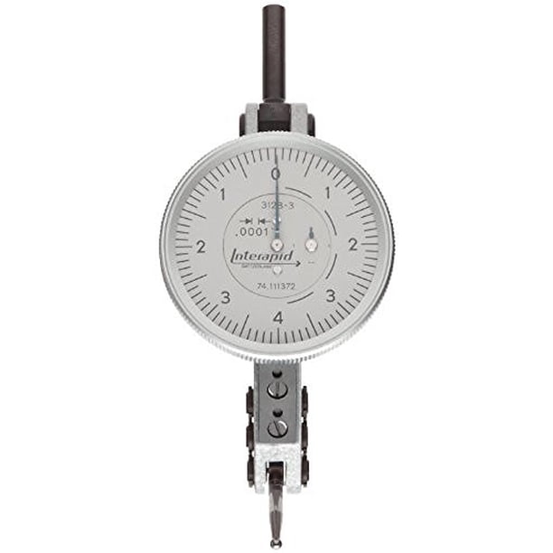 Tesa Brown & Sharpe Dial Test Indicator,Hori,0 to 0.016 In 312B-3 ...