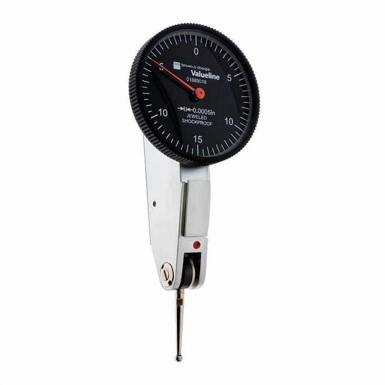 Tesa Brown & Sharpe Dial Test Indicator,Swl Hd,0 to 0.030 In 01889018 ...