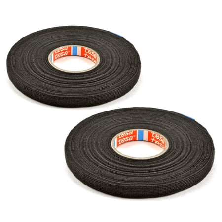 Tesa IB951618 3/8 in x 82 ft Fabric PET Fleece Interior Harness Tape (2 pack)