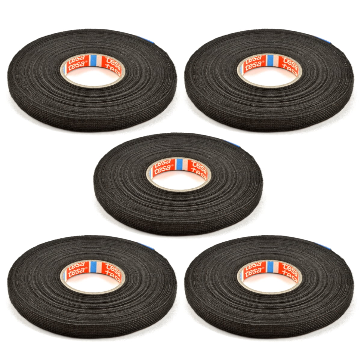 Tesa IB951618 3/8 in x 82 ft Fabric PET Fleece Interior Harness Tape (5 pack)