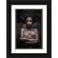 thumbnail image 1 of Tesching, Klaus 17x24 Black Ornate Wood Framed with Double Matting Museum Art Print Titled - Natural, 1 of 4