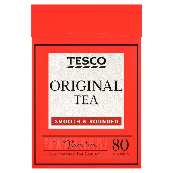 Tesco 80 Teabags 250G, Imported from Britain