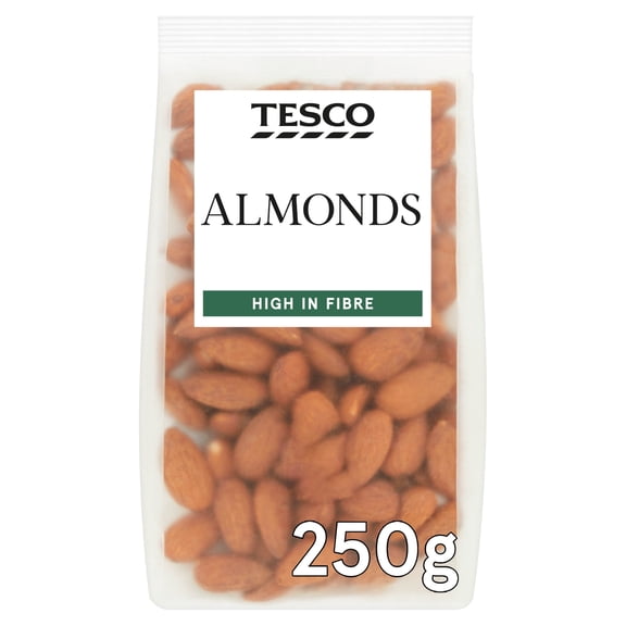 Tesco Almonds 250G, Imported from Britain