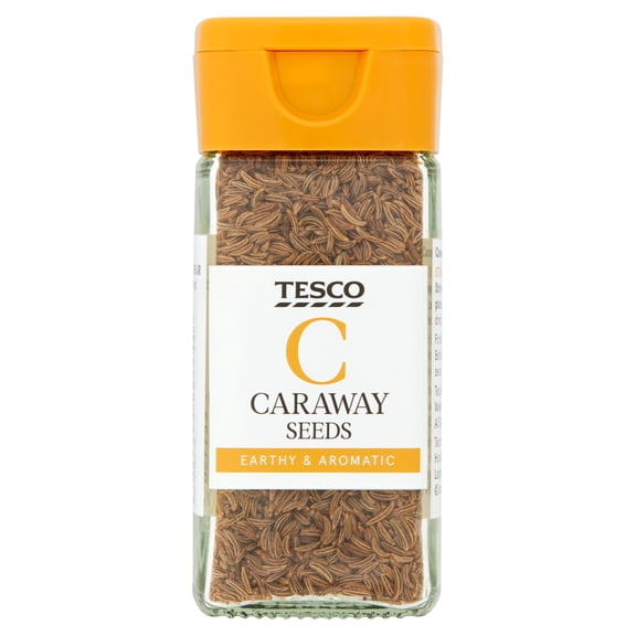 Tesco Caraway Seeds 40G, Imported from Britain