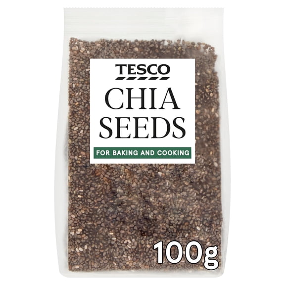 Tesco Chia Seeds 100G, Imported from Britain