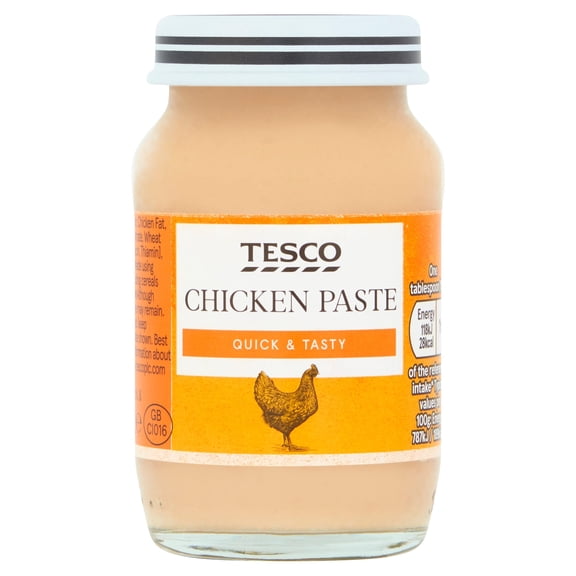 Tesco Chicken Paste 75G, Imported from Britain