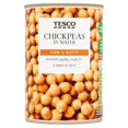 thumbnail image 1 of Tesco Chickpeas In Water 400G, Imported from Britain, 1 of 1