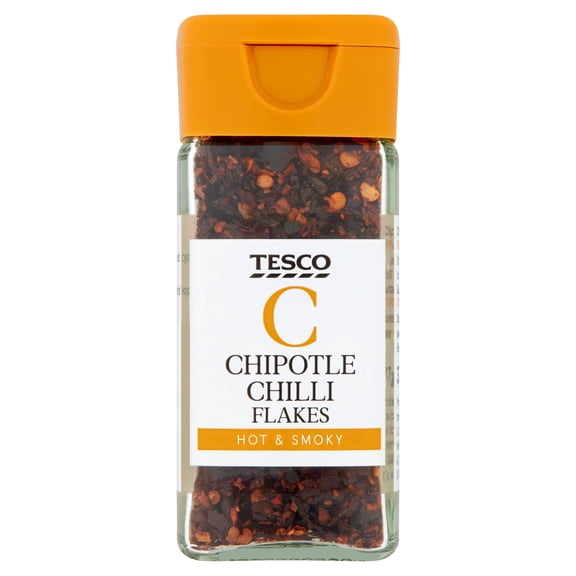 Tesco Chipotle Chilli Flakes 37G, Imported from Britain