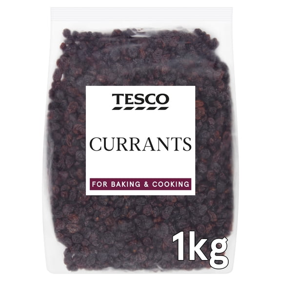 Tesco Currants 1Kg, Imported from Britain