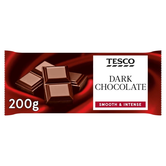 Tesco Whole Hazelnut Loaded Dark Chocolate 180g