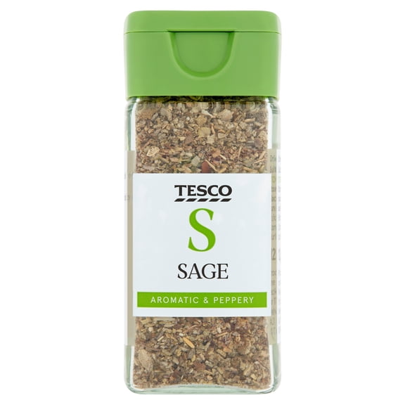 Tesco Dried Sage 12G, Imported from Britain