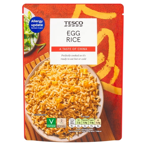 Tesco Egg Rice 250G, Imported from Britain
