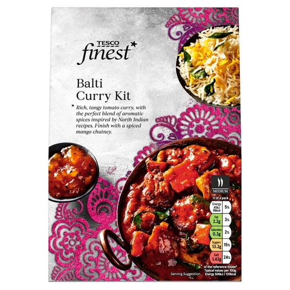 Tesco Finest Balti Curry Kit 245g, Imported from Britain - Walmart.com
