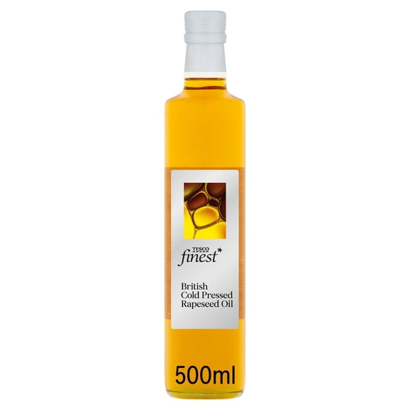 Tesco Finest Cold Press Rapeseed Oil 500Ml, Imported from Britain