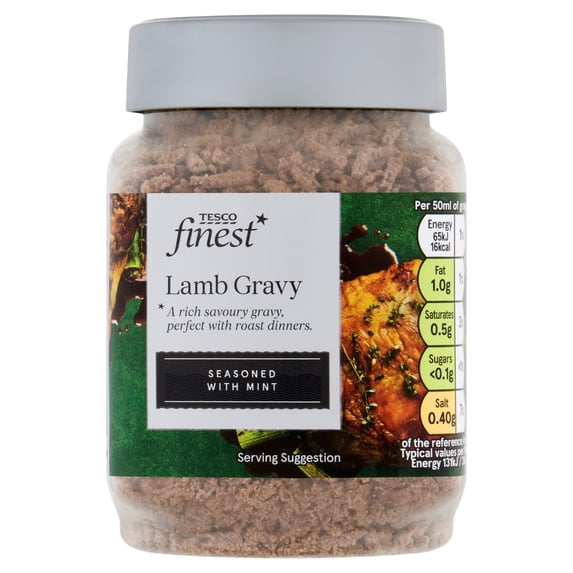 Tesco Finest Lamb Gravy Granules 200g, Imported from Britain
