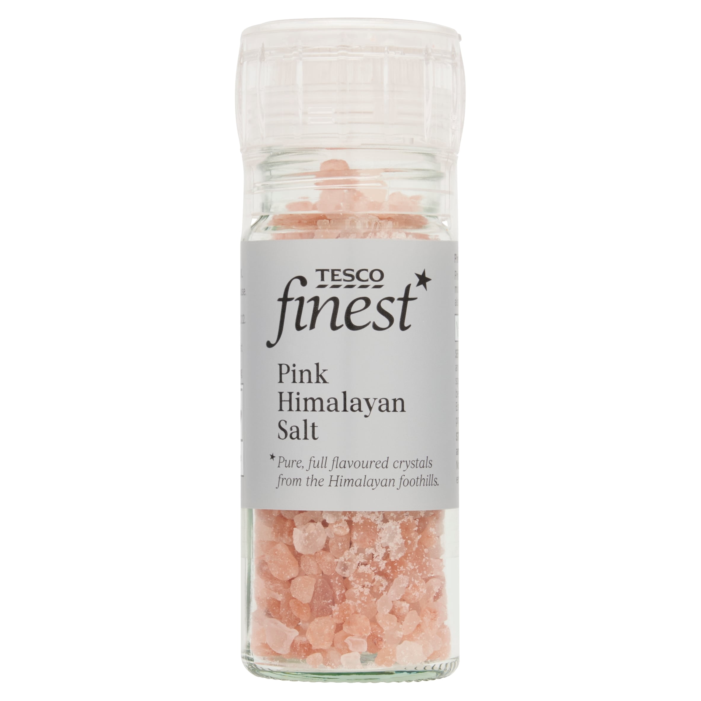 Tesco Finest Pink Himalayan Salt Mill 95G, Imported from Britain