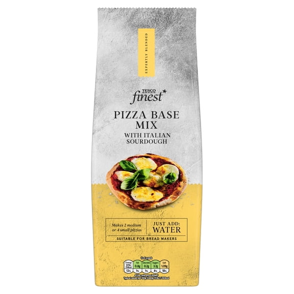 Tesco Finest Pizza Base Mix 500g, Imported from Britain