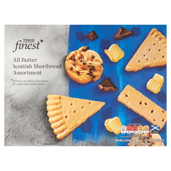 Tesco Finest Scottish Shortbread Assortment 400G, Imported from Britain