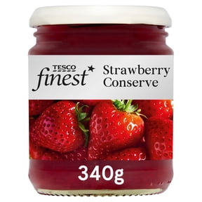 Tesco Finest Strawberry Conserve 340G, Imported from Britain