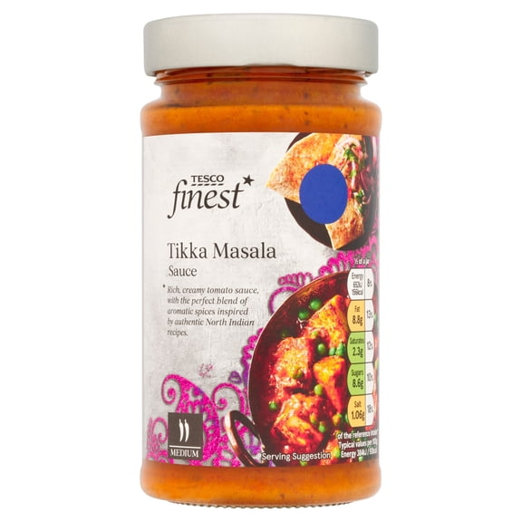 Tesco Finest Tikka Masala Sauce 340G, Imported from Britain