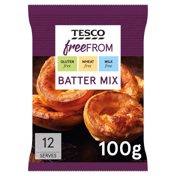 Tesco Free From Batter Mix 100G, Imported from Britain