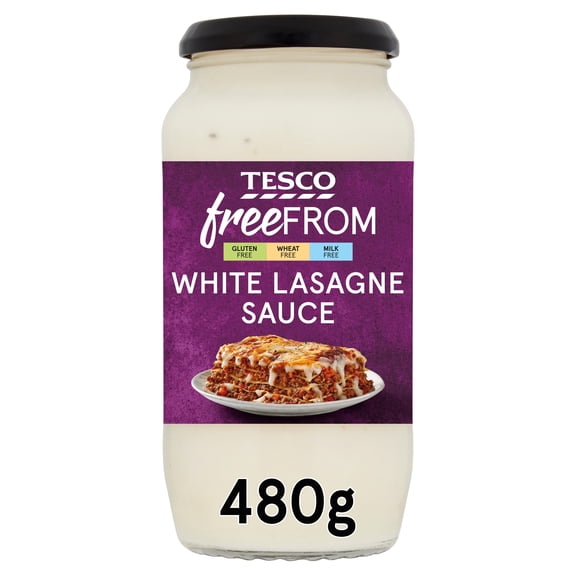 Tesco Free From White Lasagne Sauce 480G, Imported from Britain