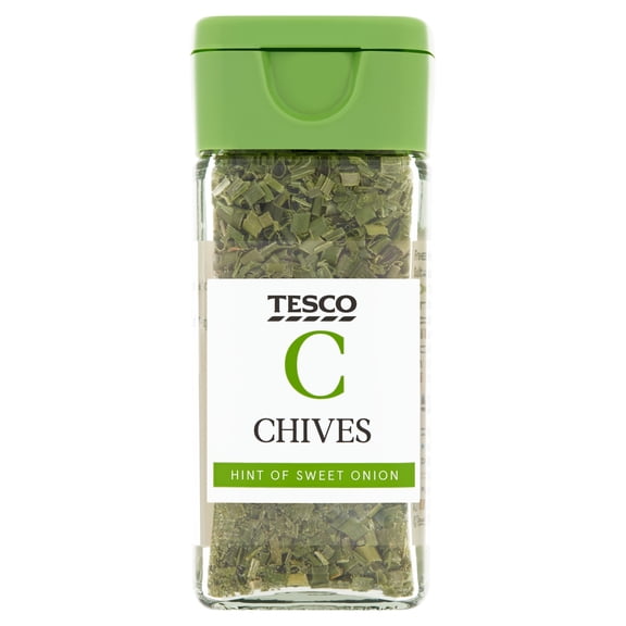 Tesco Freeze Dried Chives 3.5G, Imported from Britain