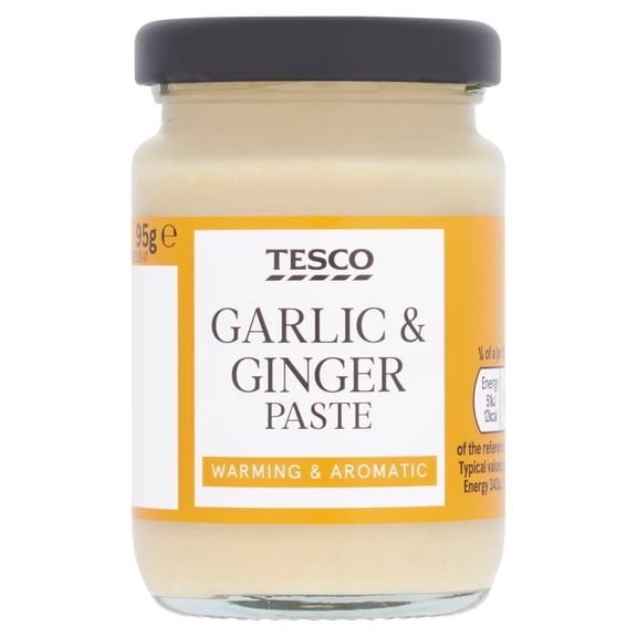 Tesco Garlic & Ginger Paste 95G, Imported from Britain