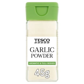 Tesco Garlic Powder 45G, Imported from Britain