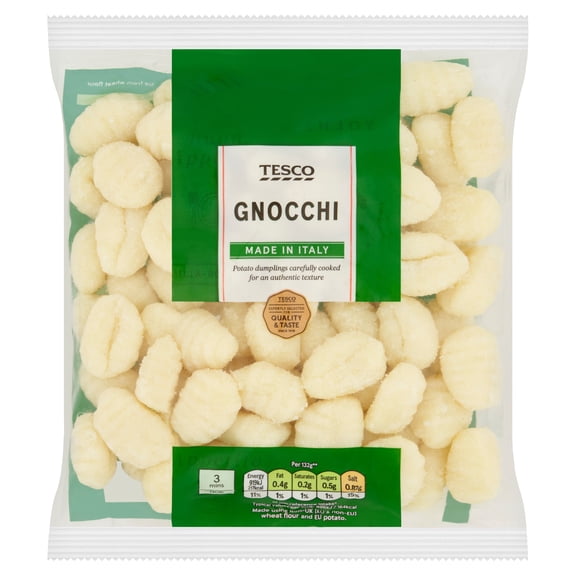Tesco Gnocchi 500G, Imported from Britain