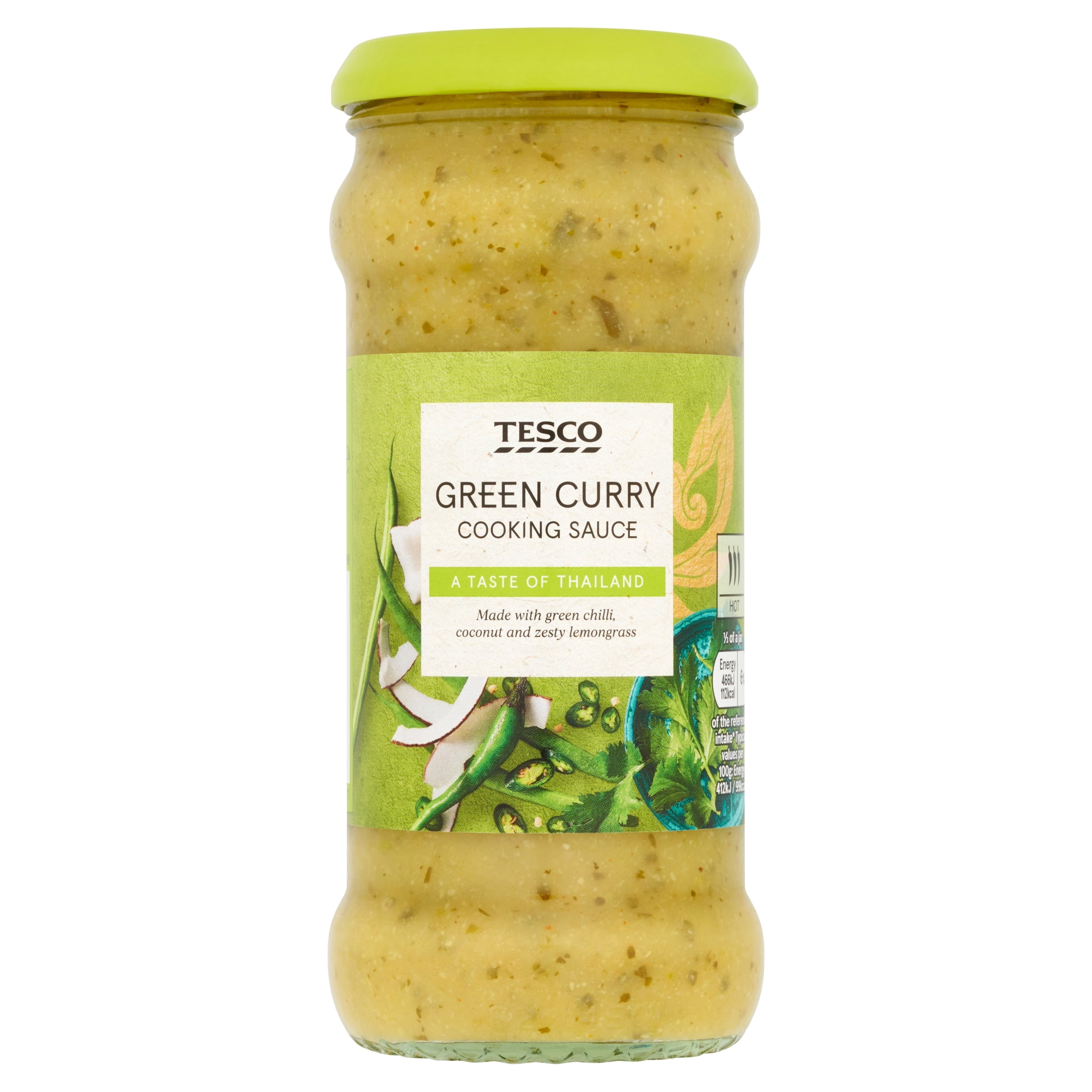 Tesco Green Thai Curry Cooking Sauce 340G, Imported from Britain ...